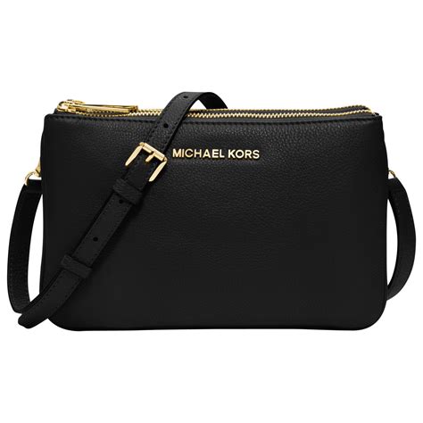 michael kors cosmetic bag black|Michael Kors small shoulder bag.